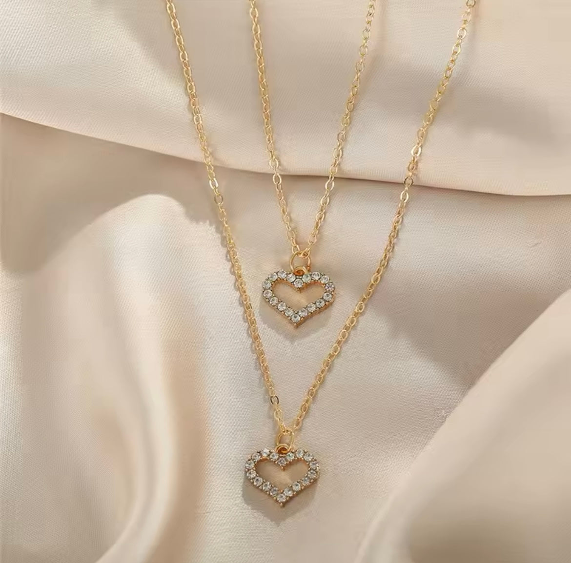 Golden Forever Love Necklace