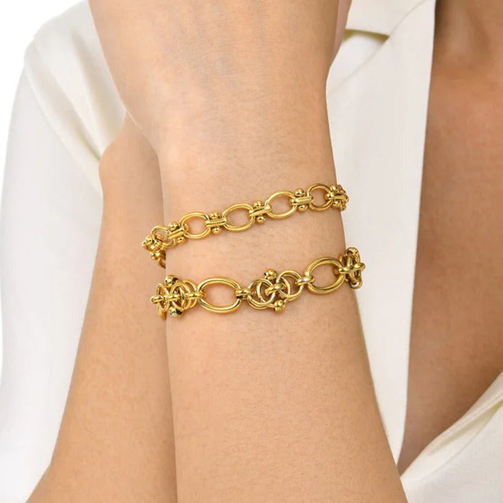 Golden Touch Chain Bracelet