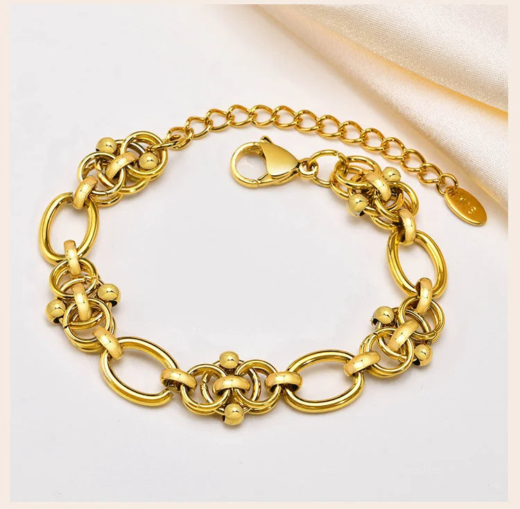 Golden Touch Chain Bracelet