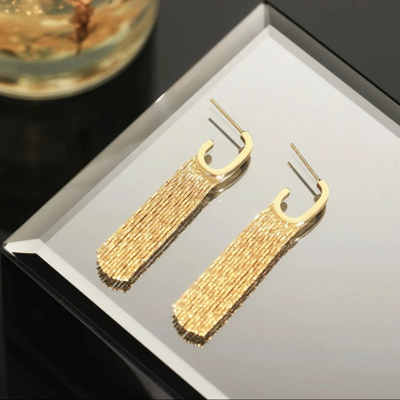 Golden Elegance Earrings